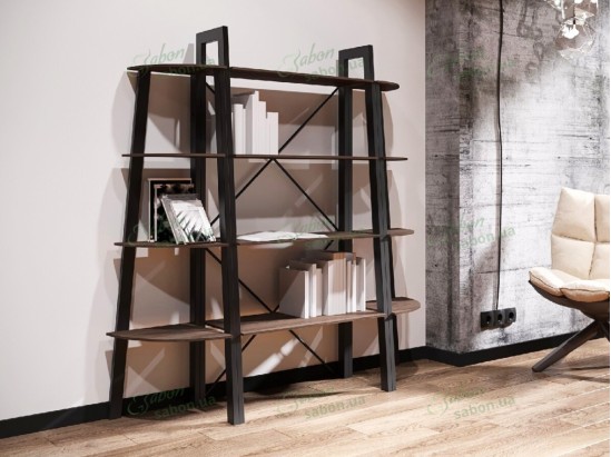 Сучасний стелаж Призма 4 комплект 1