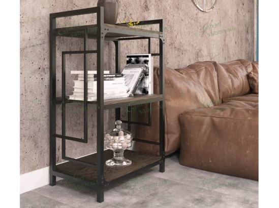 Современный стеллаж Квадро 3 1
