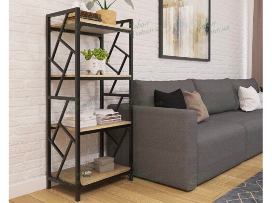 Современный стеллаж Ромбо 4 1