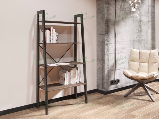 Сучасний стелаж Призма 4 1