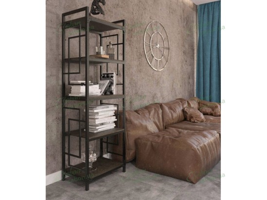 Современный стеллаж Квадро 5 1