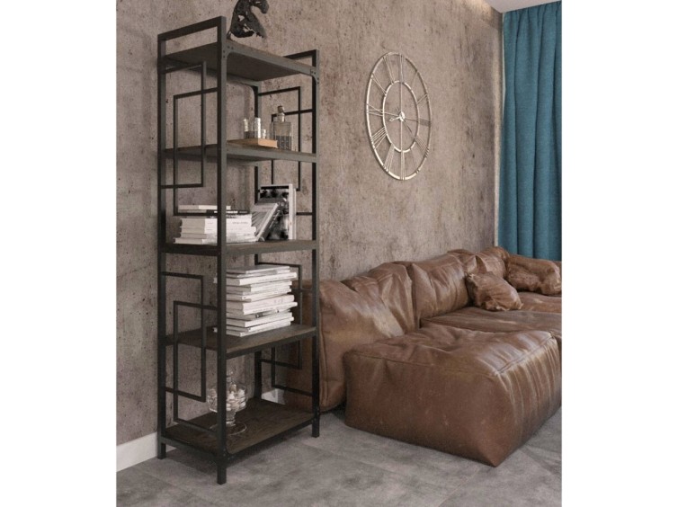 Современный стеллаж Квадро 5 1