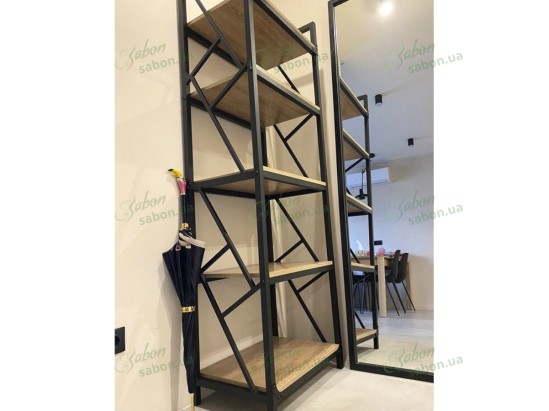 Сучасний стелаж Ромбо 5 2