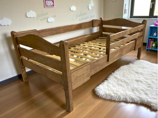 Детская кровать Масси из натурального дерева 4 