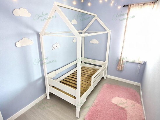 Дитяче ліжко Аммі з натурального дерева 2 