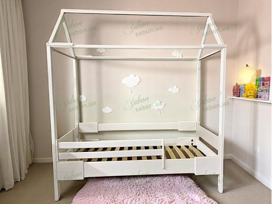 Дитяче ліжко Аммі з натурального дерева 1