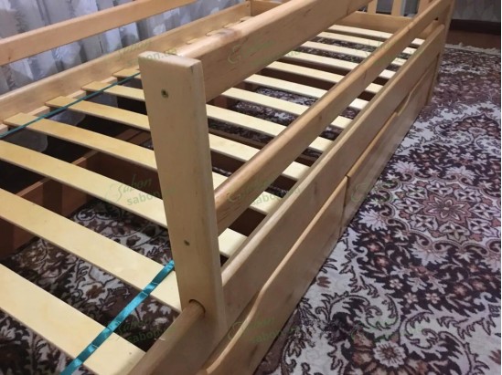 Детская кровать Адель из натурального дерева 2