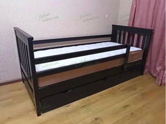 Детская кровать Адель из натурального дерева 2