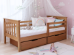Дитяче ліжко Адель з натурального дерева 12