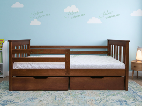 Детская кровать Адель из натурального дерева 1