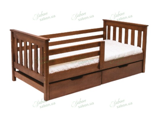 Детская кровать Адель из натурального дерева 1