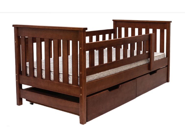 Детская кровать Дюймовочка из натурального дерева 1