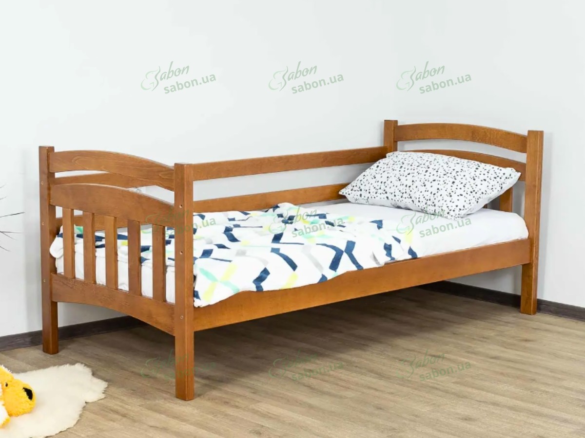 Дитяче ліжко Санні з натурального дерева