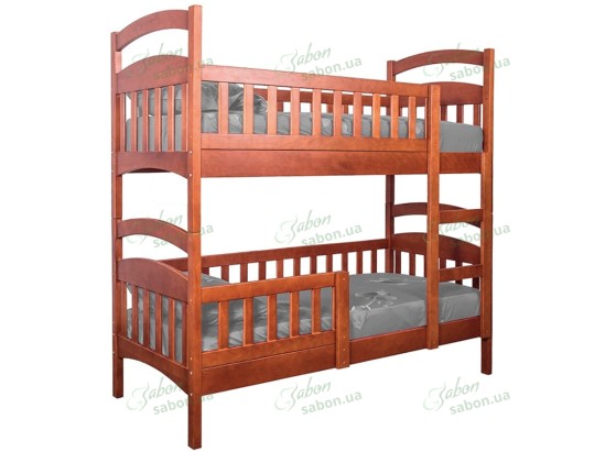 Деревянная двухъярусная кровать-трансформер Капитошка 2
