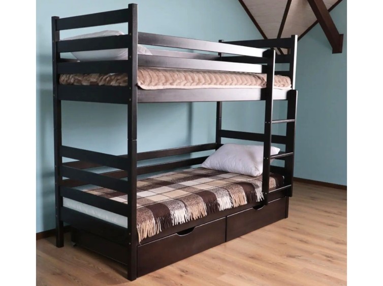 Дерев'яне двоярусне ліжко-трансформер Сонік 8 