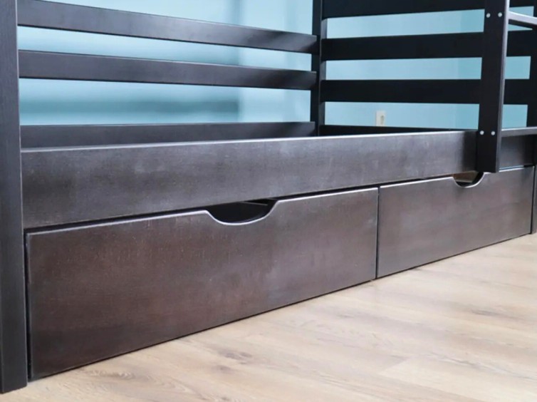 Дерев'яне двоярусне ліжко-трансформер Сонік 10 