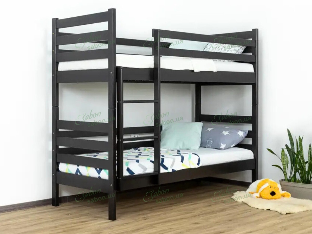 Дерев'яне двоярусне ліжко-трансформер Сонік