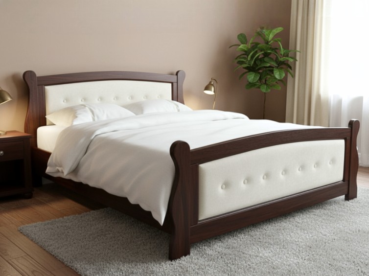 Деревянная кровать Леонардо 11 