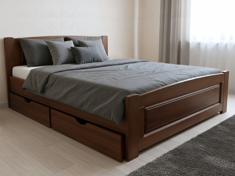 Дерев'яне ліжко Арка 2 