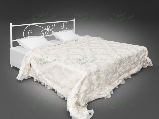 Металеве ліжко Хризантема 2