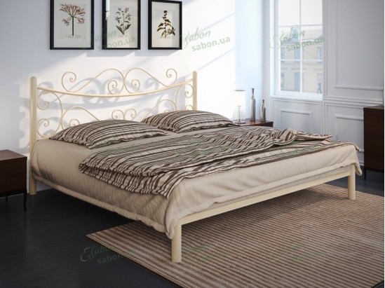 Металеве ліжко Азалія 1