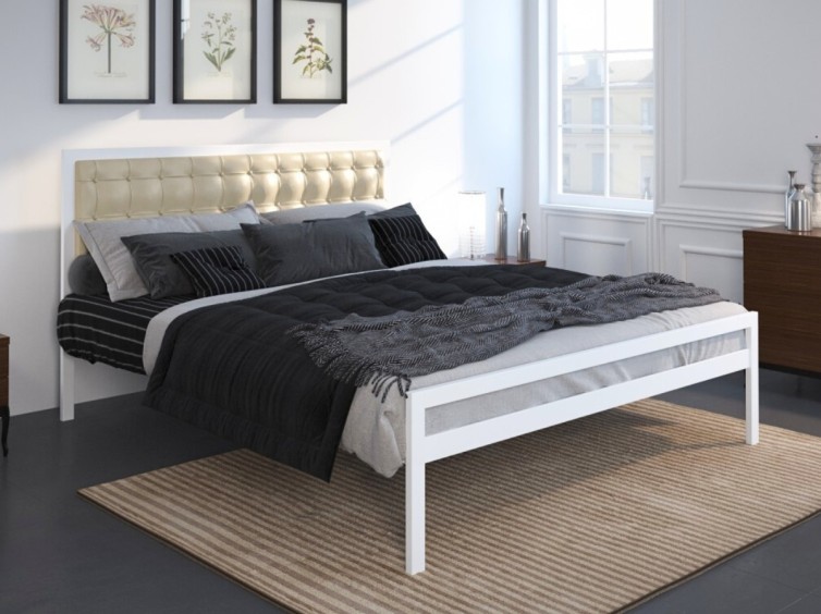 Металеве ліжко Герань 1