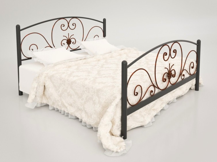 Металлическая кровать Нимфея 2 