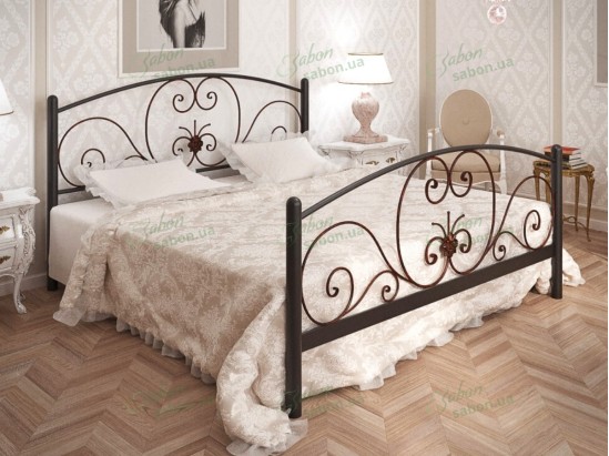 Металлическая кровать Нимфея 1