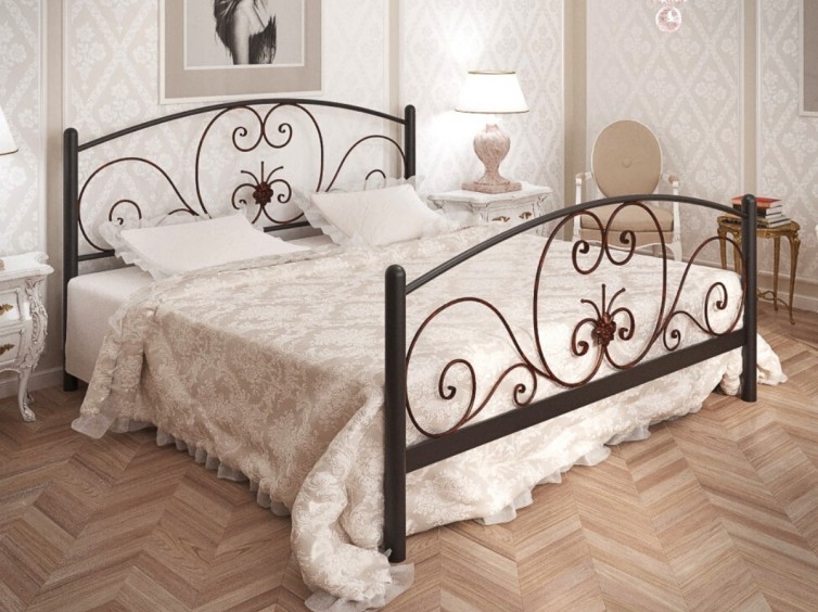 Металеве ліжко Німфея 1