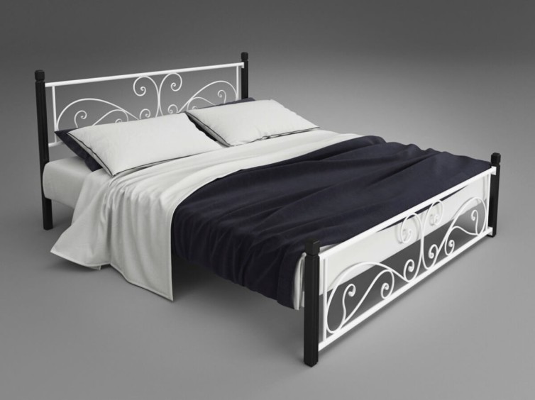Металеве ліжко Нарцис 2 