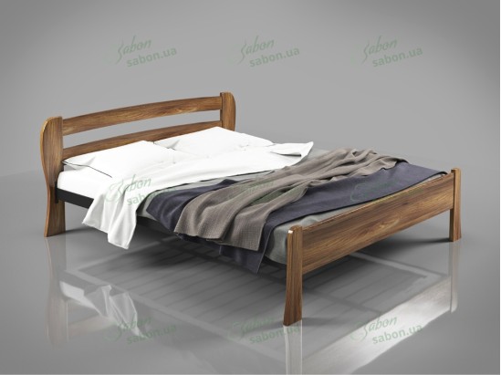 Дерев'яне ліжко Айріс 2 
