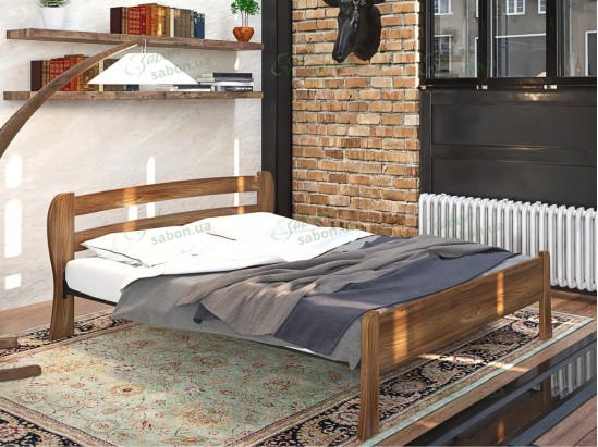 Дерев'яне ліжко Айріс 1