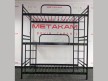Металлическая трёхъярусная кровать 2