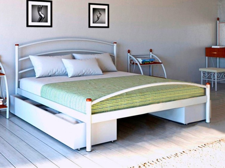 Металеве ліжко Маргарита 1