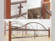 Металлическая кровать Диана Дерево 2
