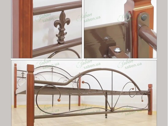 Металеве ліжко Діана Дерево 6 