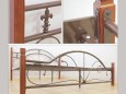 Металлическая кровать Диана Дерево 16