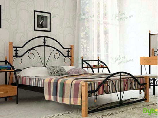 Металеве ліжко Діана Дерево 1