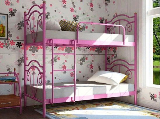 Металеве двоярусне ліжко Діана 6 