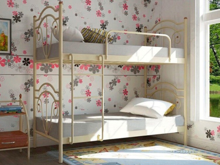 Металеве двоярусне ліжко Діана 7 