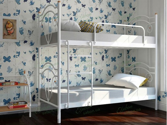 Металлическая двухъярусная кровать Диана 1