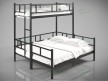 Металеве двоярусне ліжко Фулхем ЛЮКС 12