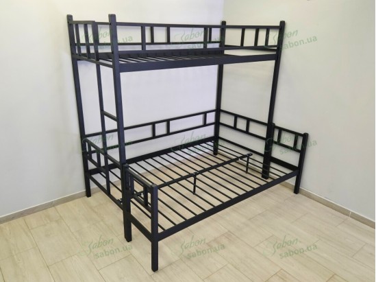 Металеве двоярусне ліжко Фулхем ЛЮКС 2