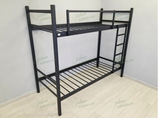 Металеве двоярусне ліжко Лідс 2