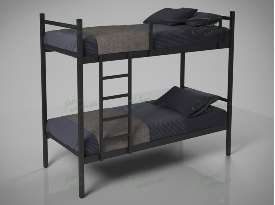 Металеве двоярусне ліжко Лідс 2 