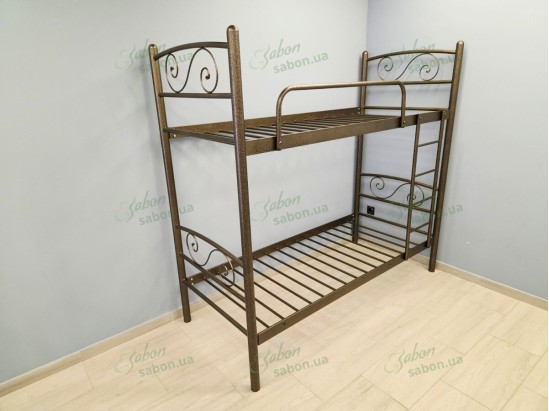 Металеве двоярусне ліжко Віола 2