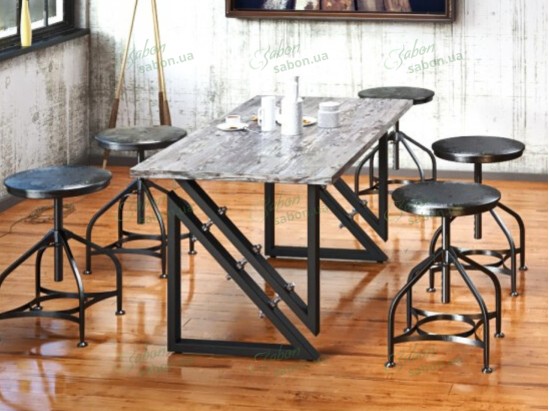 Стіл обідній Індастріал 1