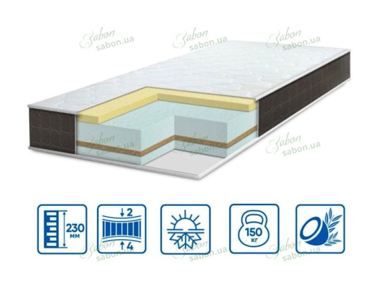 Ортопедичний матрац Bionic MEMORY COCOS 1