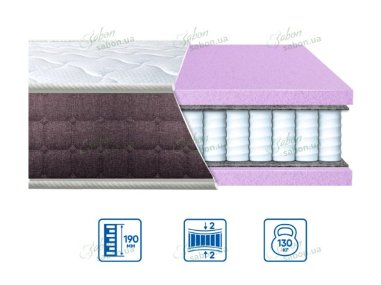 Ортопедический матрас Spring foam ТРИКОТАЖ 4 