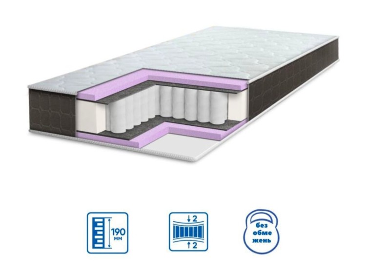 Ортопедический матрас Spring foam ТРИКОТАЖ 1